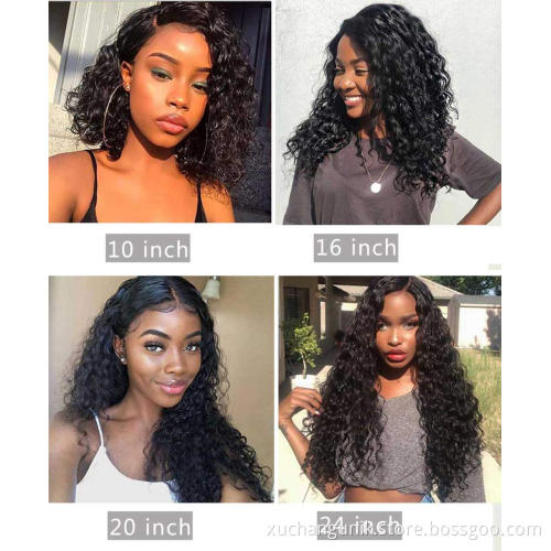 Mink Brazilian Human Glueless HD Lace Wig Unprocessed 10A Virgin Cuticle Aligned Hair 360 Full 13*6 Lace Frontal Water Wave Wig